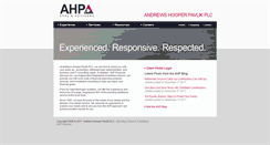 Desktop Screenshot of ahpplc.com